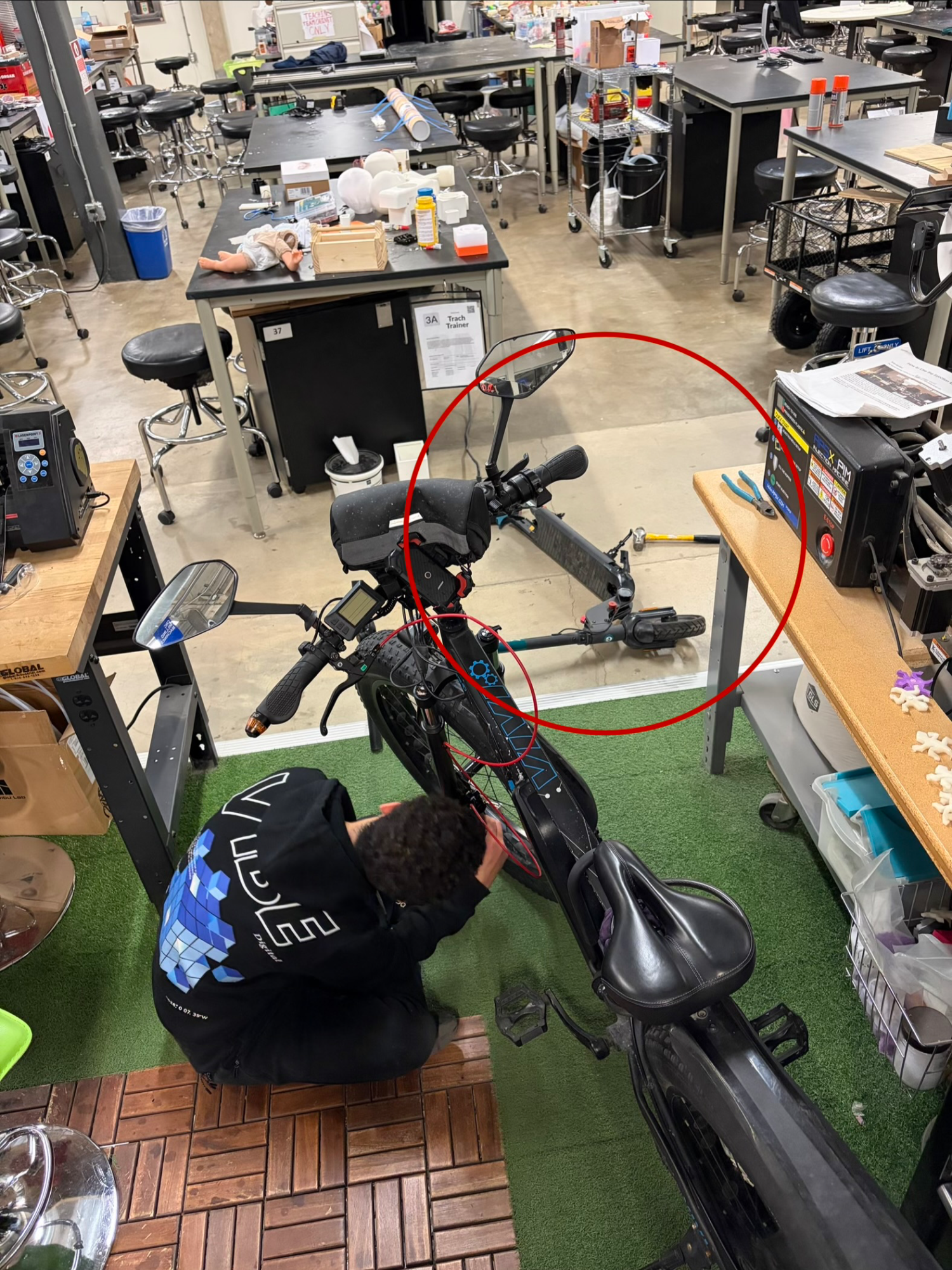 brake repair using recycled materials