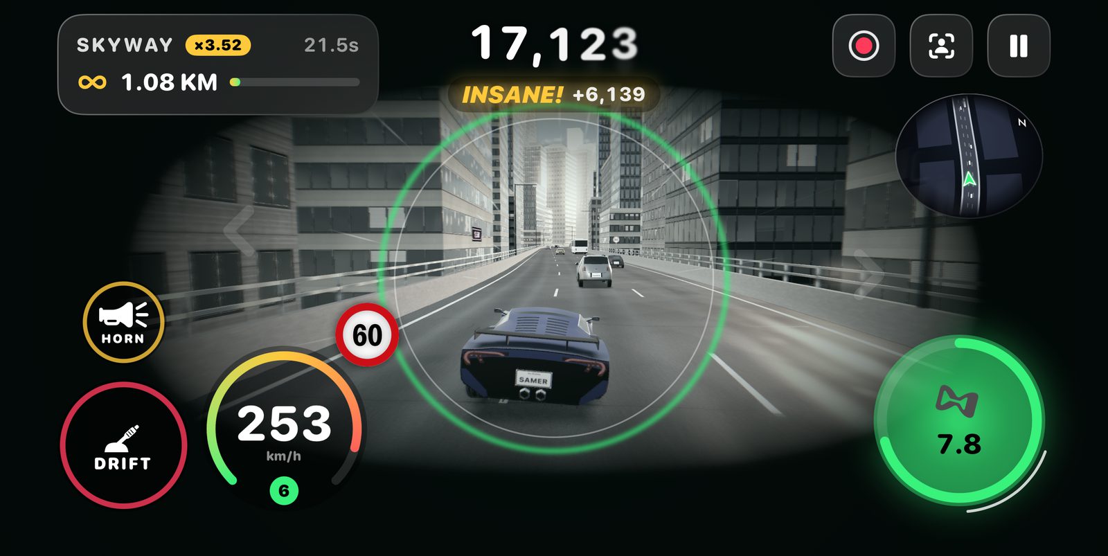 skyway · insane pass