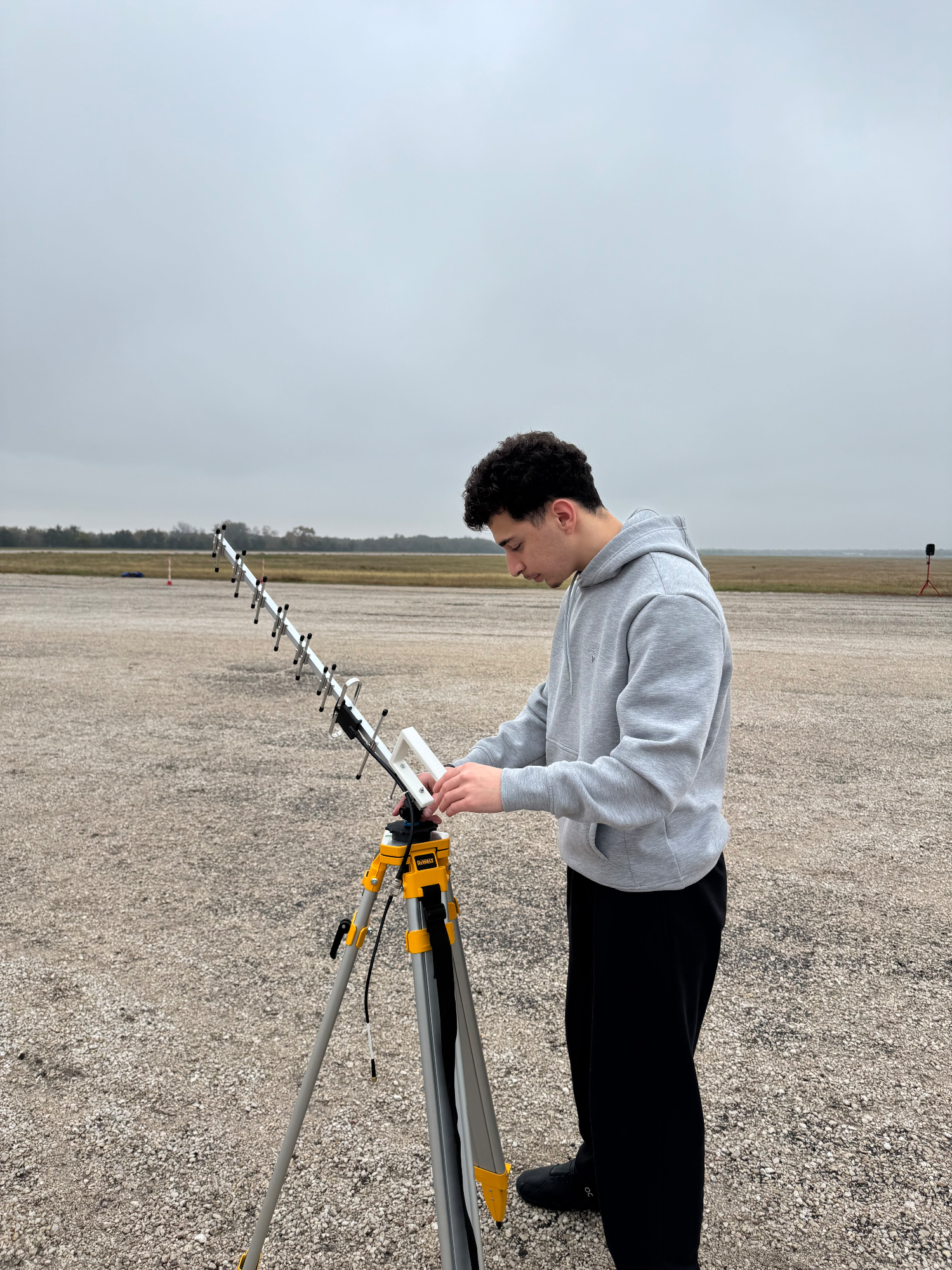 me at the rocket launch site in midland, tx